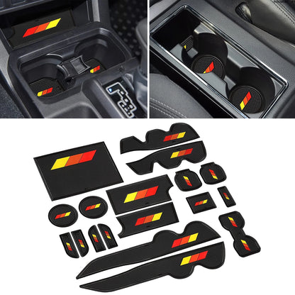 Custom Liners for Toyota Tacoma (2016–2023) - Black Trim