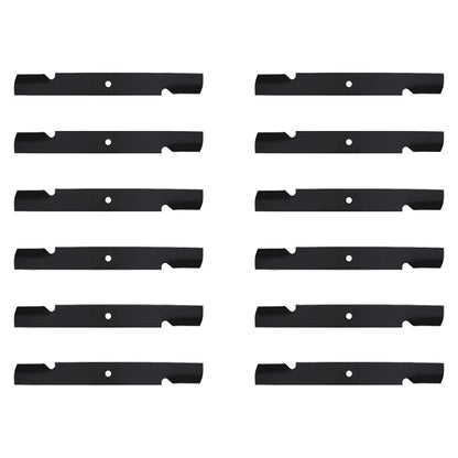 12 Notched Air-Lift Blades for Bad Boy Outlaw Ex