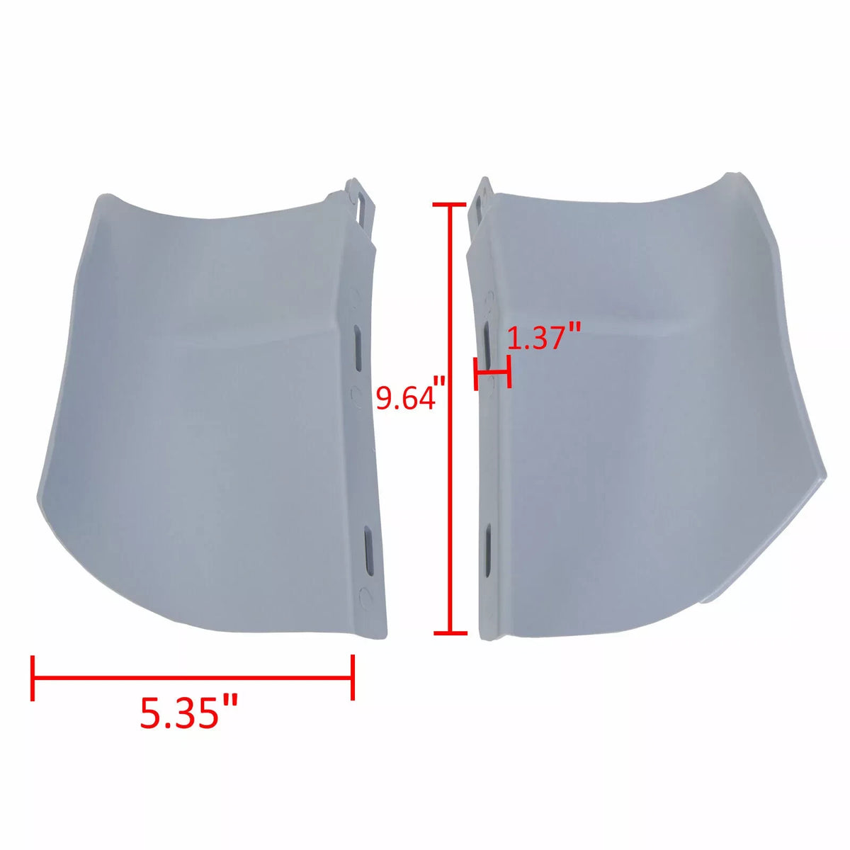 Rear Bumper Fillers for Chevrolet Caprice (1986–1990) CON-A000002019, 02BUP4503AGY