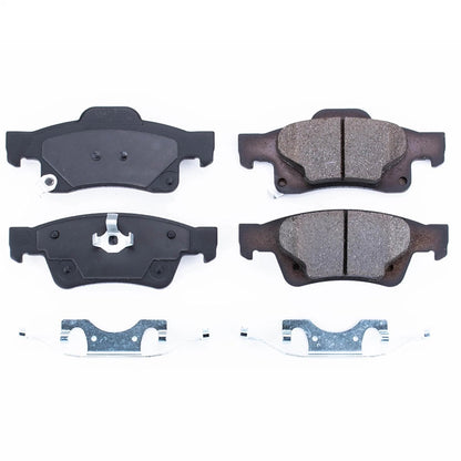 Set of 2 Powerstop Brake Pad Sets Rear for Jeep Grand Cherokee/Dodge (2011–2020)