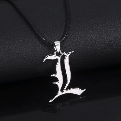 Anime Death Note L·Lawliet Pendant Necklace Amulet Cosplay Gift