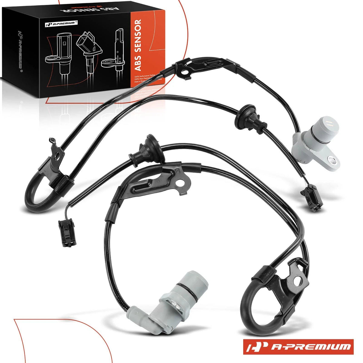 2X Rear ABS Wheel Speed Sensor for Lexus RX300 (1999–2003) 8954548010, 8954648010