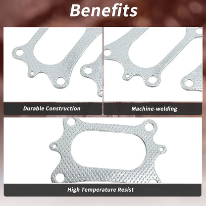 2 Pcs Exhaust Manifold Header Gasket for Honda Odyssey (2008–2020) No. 18115R70A01