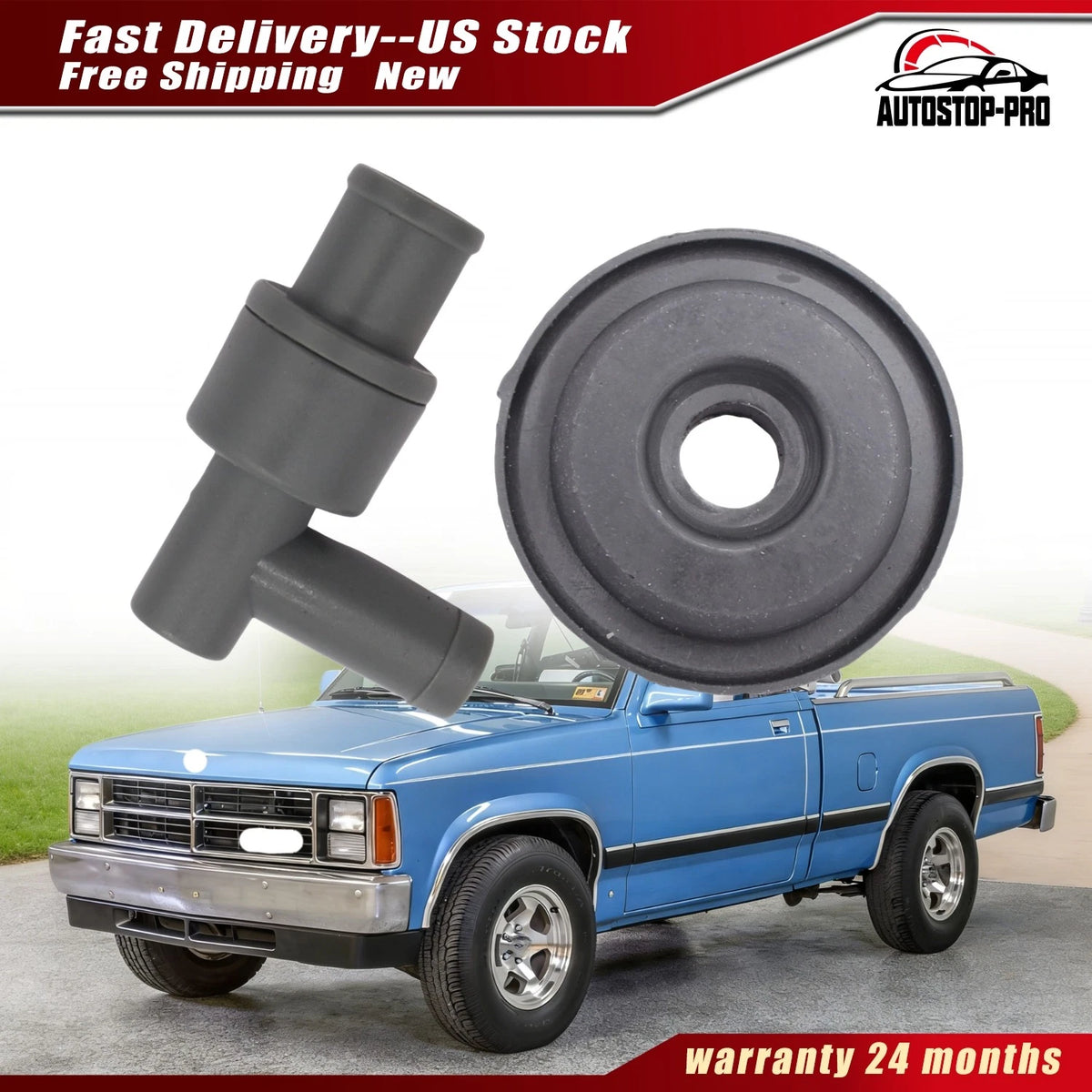PCV Crankcase Vent Valve Kit for Dodge Ram Dakota Durango (5.2L 5.9L) 5175352AA 53030017