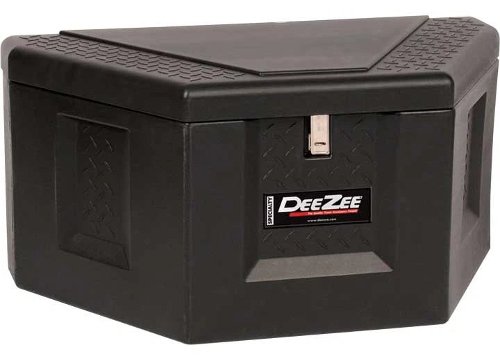 Dee Zee Large Poly Triangle Plastic Trailer Box DZ91717P