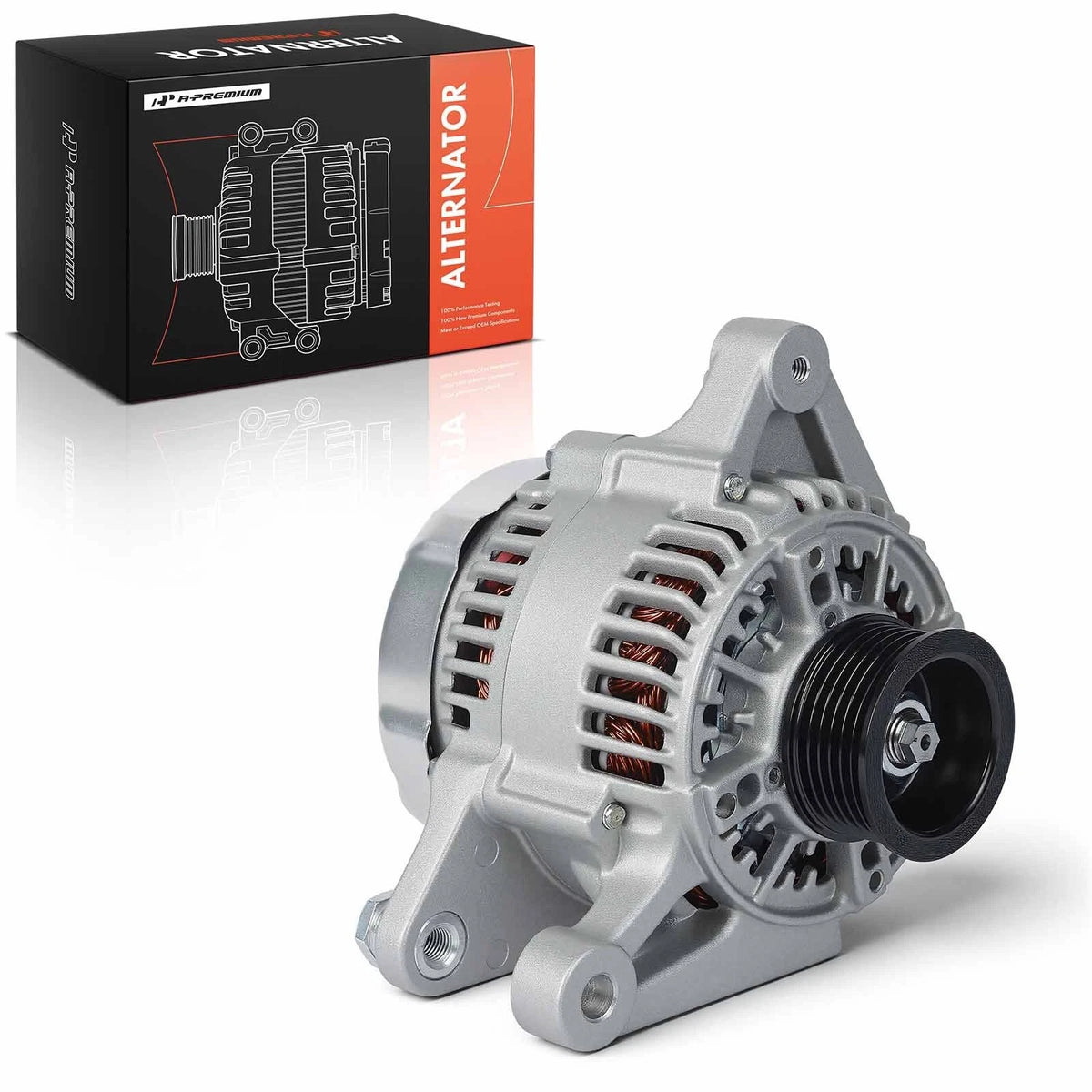 A-Premium Alternator for Toyota Corolla Chevy Prizm (1998–2002) 80A 12V 113627 1012119960 270600D010
