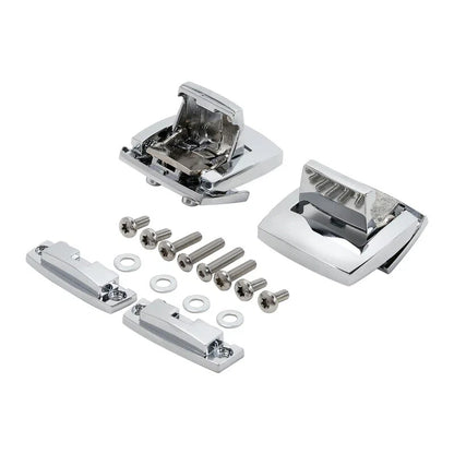 Razor Chopped King Trunk Latches for Harley Touring Road King (1980–2013) Chrome