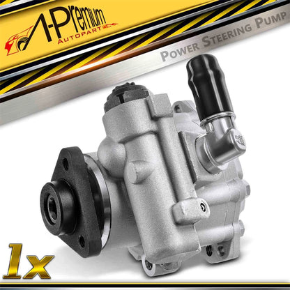 Power Steering Pump for Audi A4, A4 Quattro (2005–2007) 8E0-145-153-H, 8E0-145-155-P