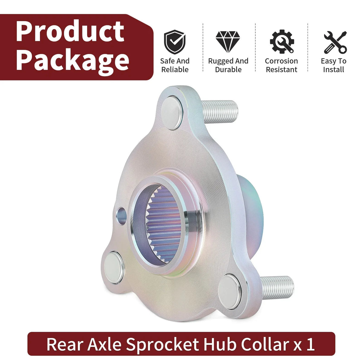 Rear Axle Sprocket Hub Collar 1520795 1520702 for Polaris Trail Blazer (1999–2006)