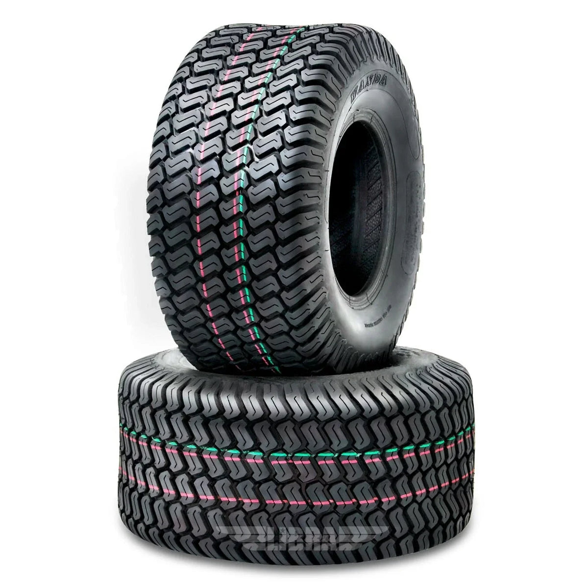 Set of 2 Turf Tires 18x8.5-10 for Lawn Mower Tractor (13029)