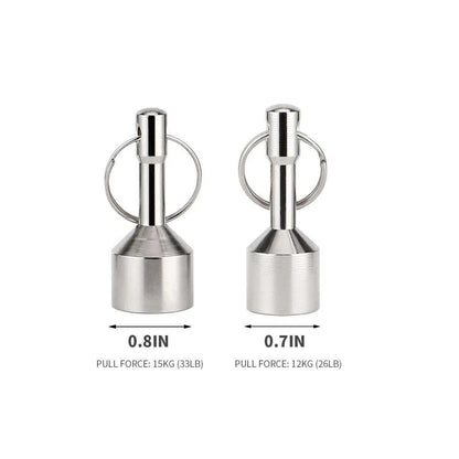 4PC Keychain Rare Earth Magnet for Testing Gold Silver Jewelry Tools