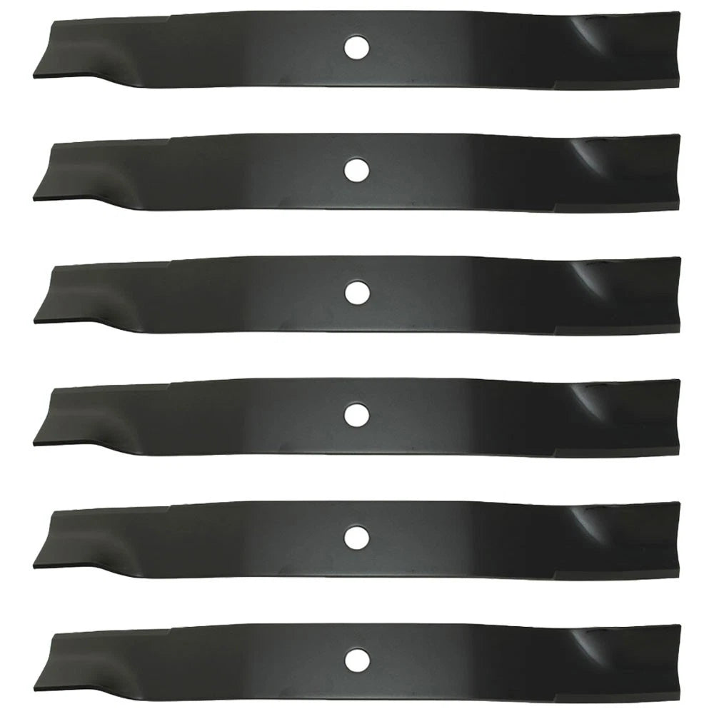 Set of 6 High Lift Mower Blades for John Deere Mowers (72" Deck)