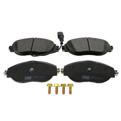Set of 4 TRW Pro Front Low Metallic Brake Pads for Audi S3 VW CC Golf R GTI Jetta (2013–2020)
