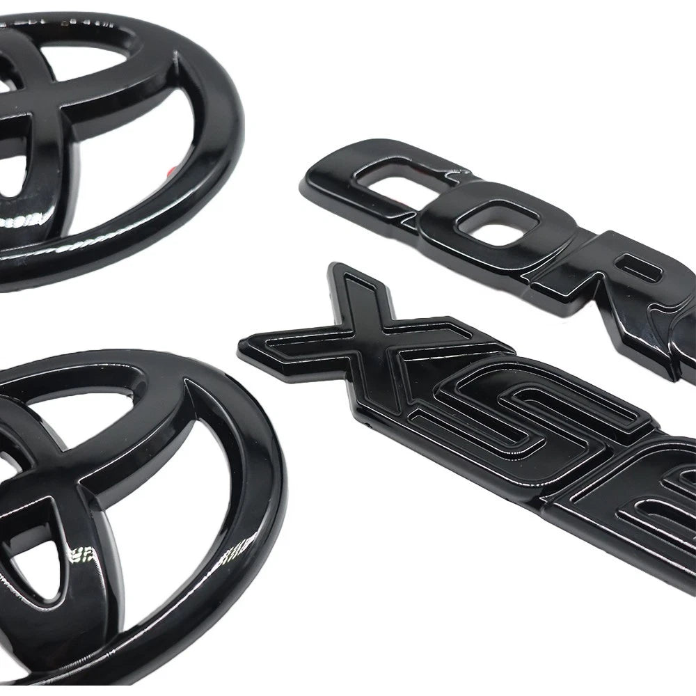 Overlay Emblem for Corolla XSE (2020–2025) PT948-02202-02 Gloss Black