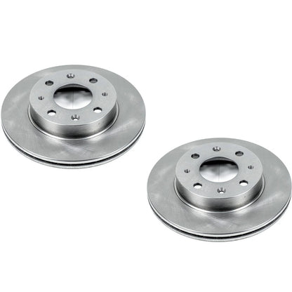 Set of 2 Powerstop Brake Discs for Honda Insight (1984–2006) - SET-P15JBR155-2
