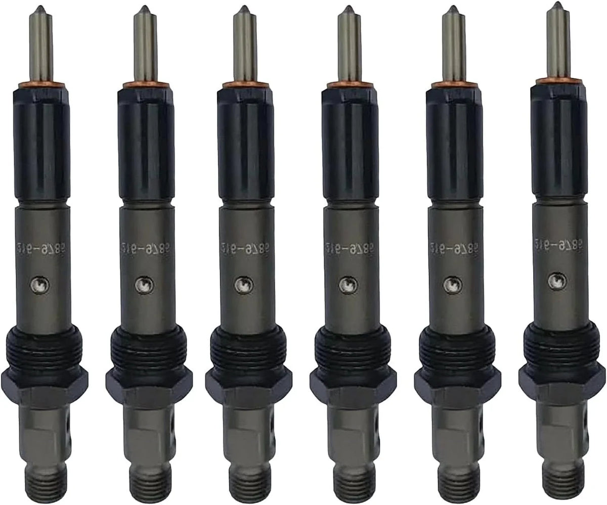 Set of 6 Fuel Injectors 216-9786 for Caterpillar 3056E