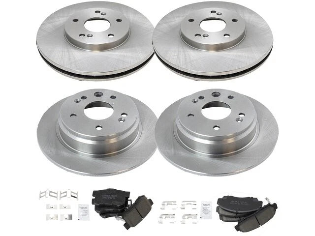 Brake Pad and Rotor Kit for Acura TL (1999–2003) 99818DQCG