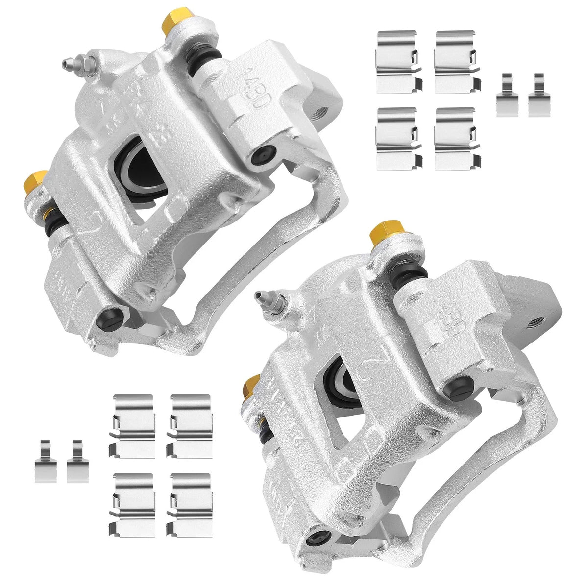 Rear Brake Calipers w/Brackets for Toyota 4Runner (2003–2009)