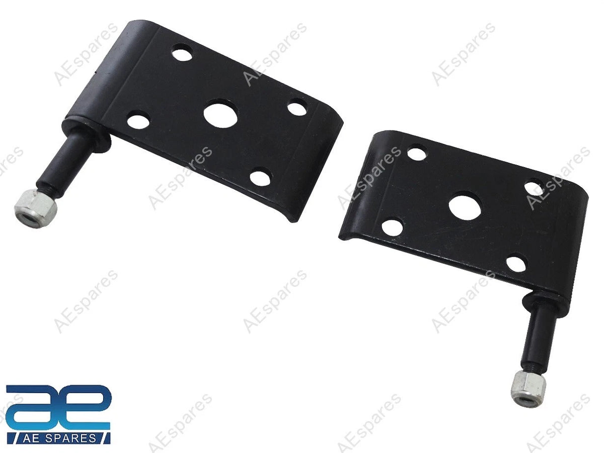 Set of 2 Front Spring Shock Plates for Jeep CJ6 (1972–1975) 5353990 5353991