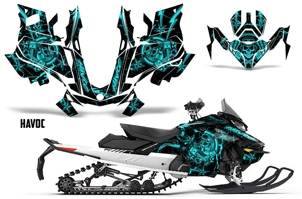Graphic Stickers Decals for Ski Doo MXZ Renegade Summit 850 (2017–2021)