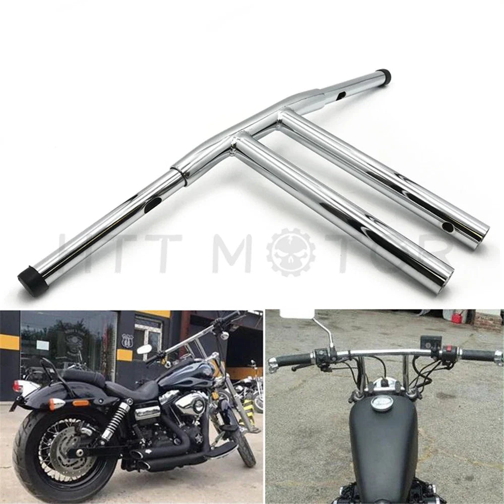 16" Rise T-Bars Handlebar for Harley Sportster XL, Dyna Lowrider