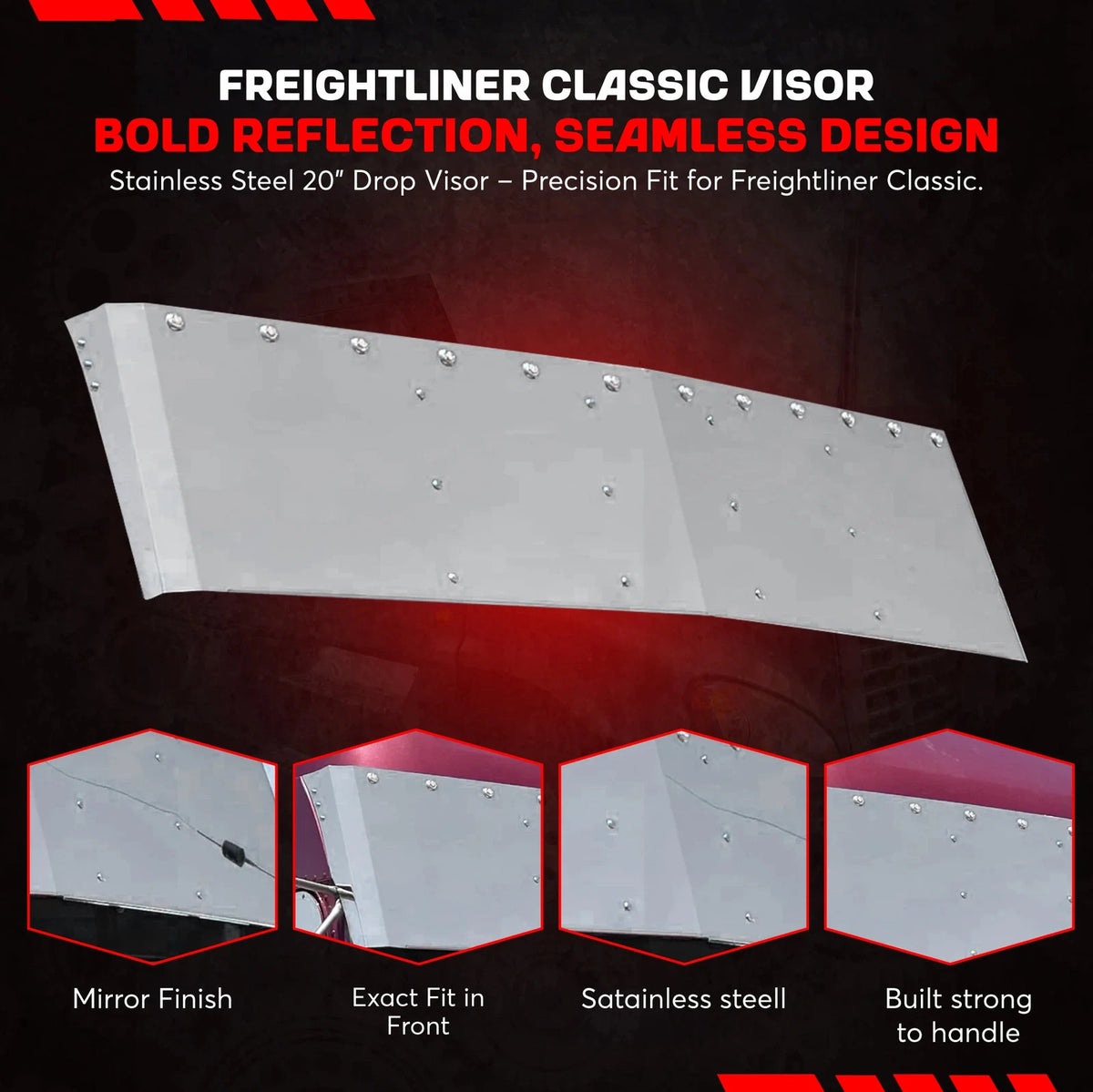 20 Inch Classic Visor for (27709201700176)