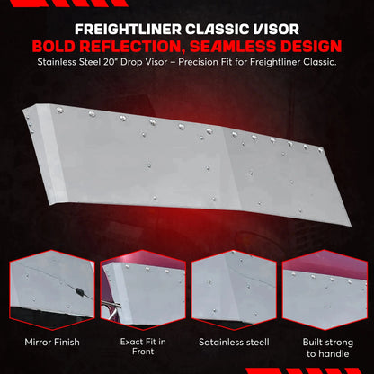 20 Inch Classic Visor for (27709201700176)