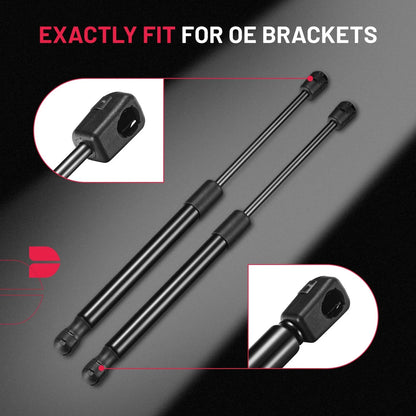 Pair of 14 Inch Gas Struts for Camper Shell Topper Rear Window (C1623609)