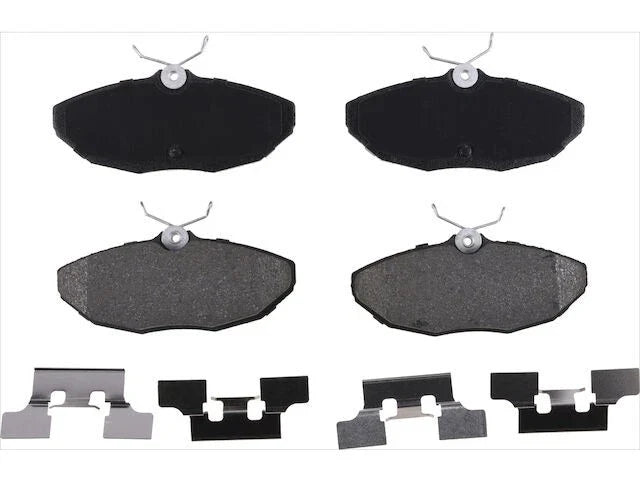Set of 4 Rear Brake Pads for Jaguar S-Type (2000–2002) TQ367QY