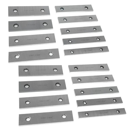 Set of 18 Steel Parallel Bars for Precision Machining