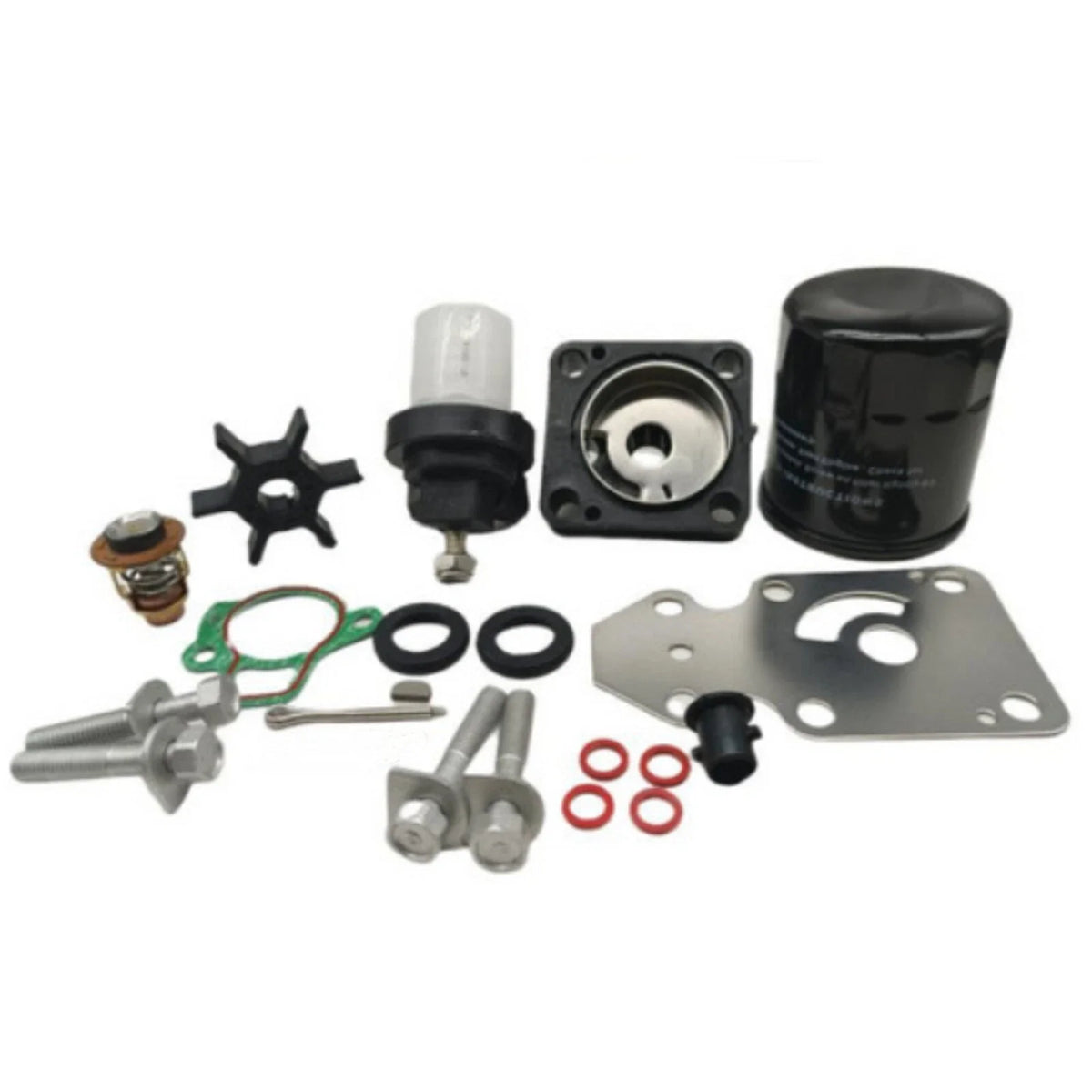 Yamaha Outboard Maintenance Service Kit for 9.9HP 15HP (63V-W0078-01, 62Y-12414-00)