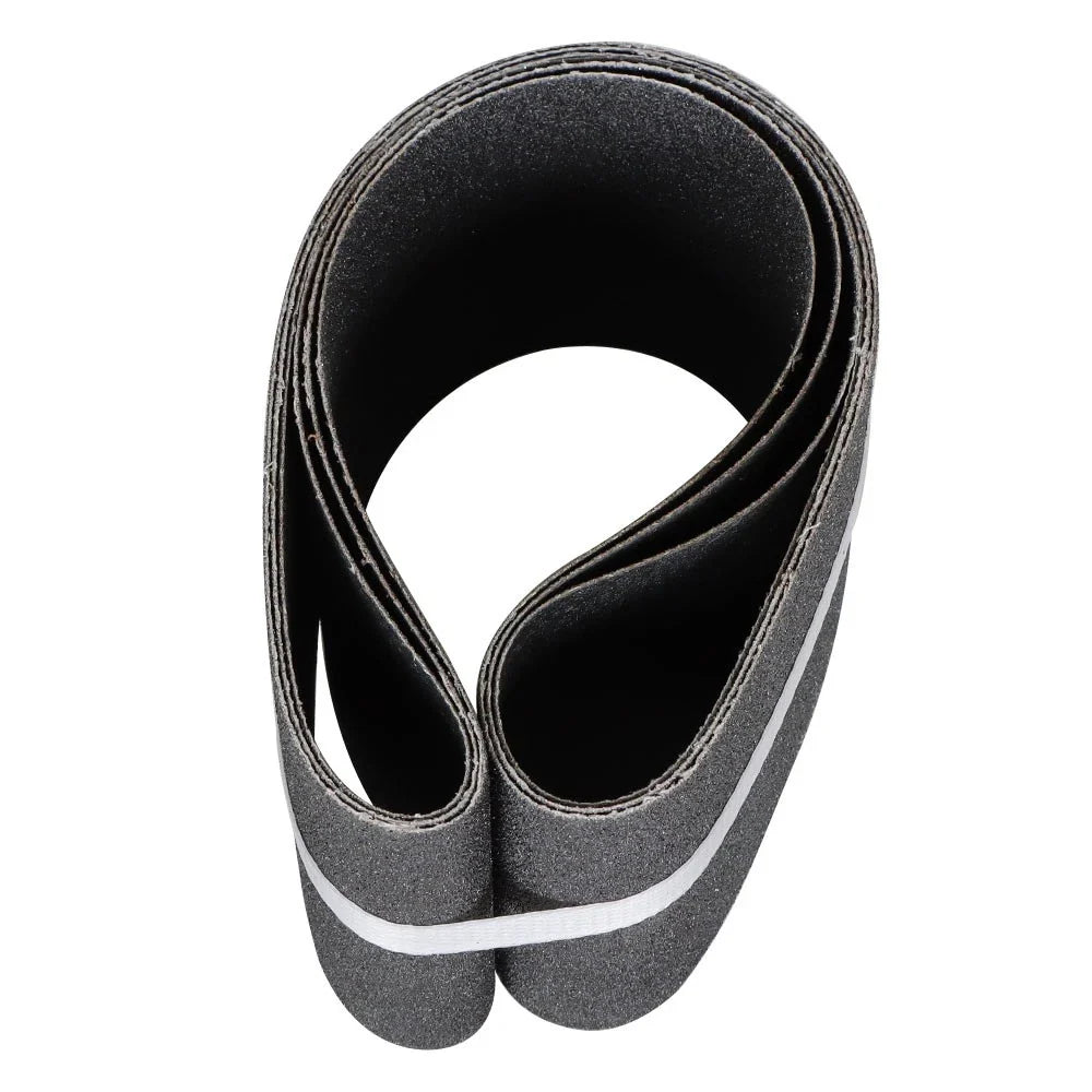 Set of 3 Sanding Belts for 4 Inch X 36 Inch Sander (80 Grit)