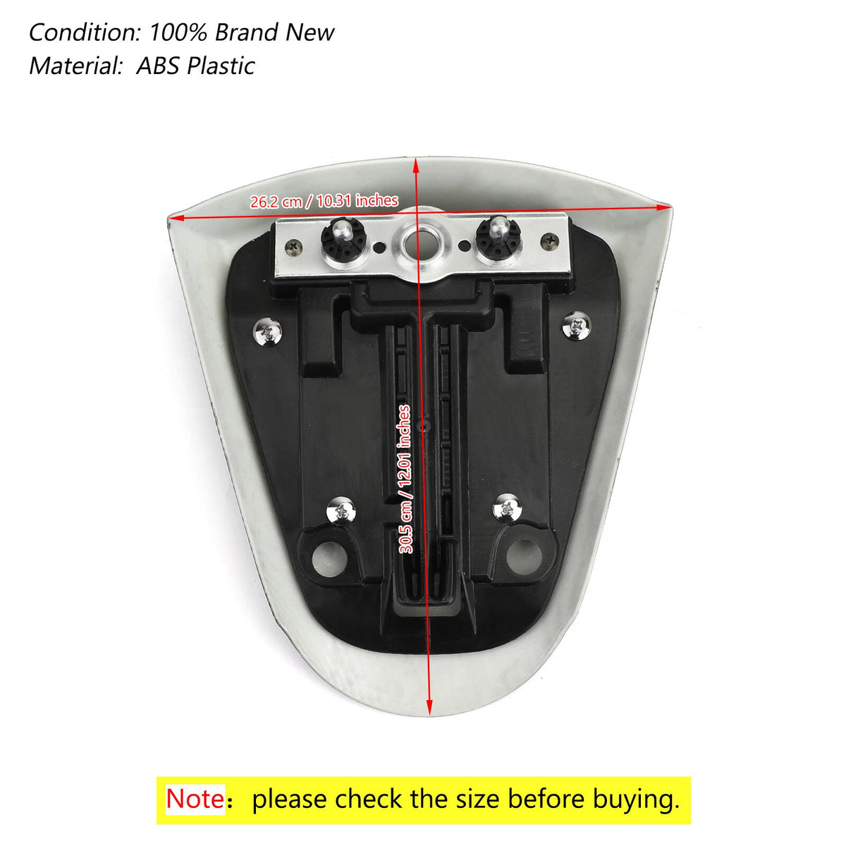 Rear Seat Fairing Cover for Suzuki GSX250R (2017–2023) M511-S019-BLK