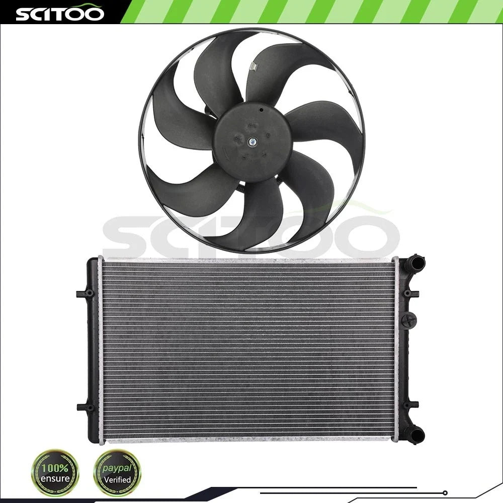 Radiator and Cooling Fan Kit for Volkswagen Golf (1999–2006), Audi TT (2000–2002)