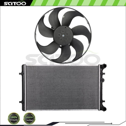 Radiator and Cooling Fan Kit for Volkswagen Golf (1999–2006), Audi TT (2000–2002)