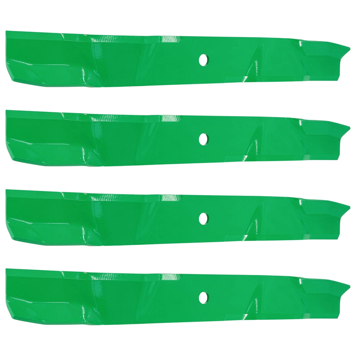 Set of 4 Mulching Blades for Hustler FasTrak SD Raptor XD EX X XL (794214, 794214X)