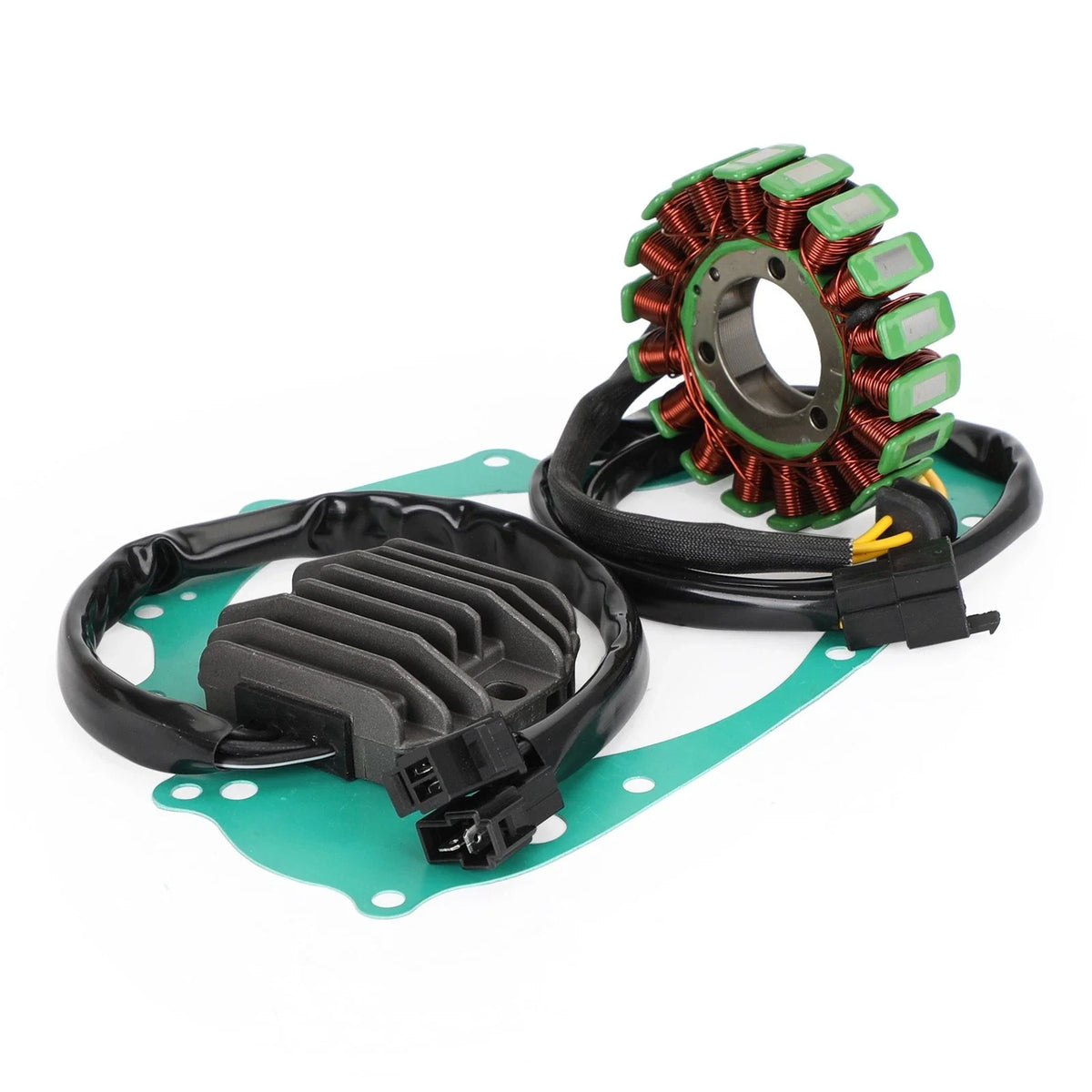 Alternator Stator Kit + Regulator + Gasket for Suzuki GS500F/FH/FM/FU (2004–2009)