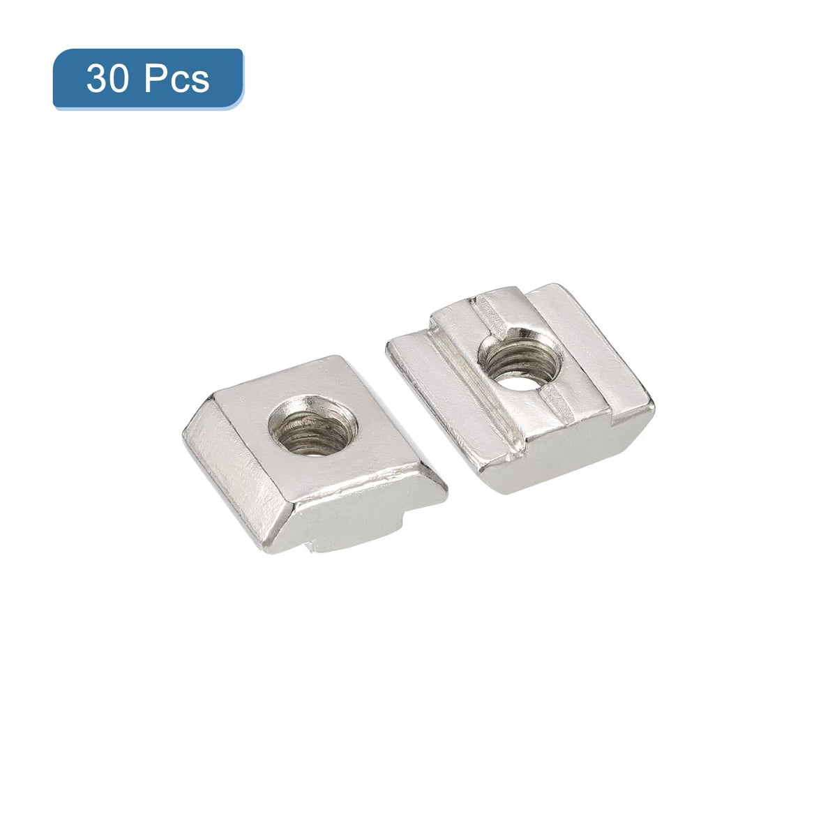 30pcs T Nuts for 3030 M6 T Slot Bolts