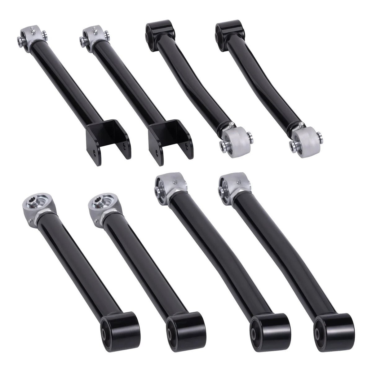 Adjustable Control Arms Set of 8 for Jeep Wrangler JK (2007–2018) 0-6" Lift