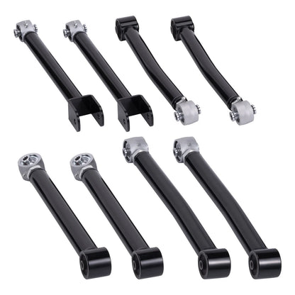 Adjustable Control Arms Set of 8 for Jeep Wrangler JK (2007–2018) 0-6" Lift
