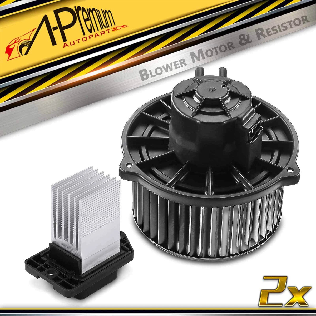 HVAC Heater Blower Motor Resistor Kit for Hyundai Genesis Coupe (2010–2013) RU804, 97179-2J000, 700229, 971131G000