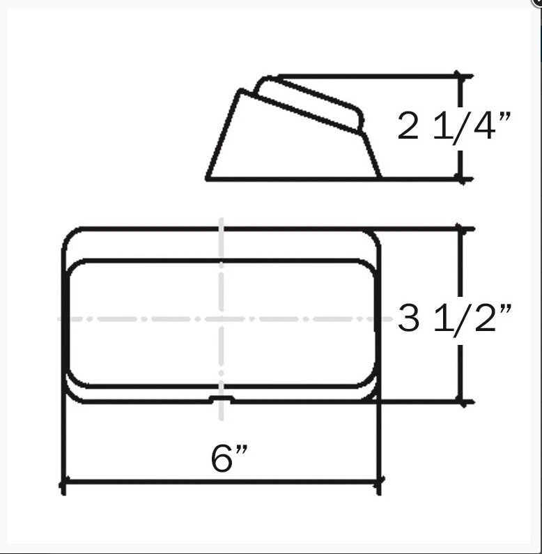 12V Porch Light for Motorhome RV Trailer (RVPL1A) - Amber Lens