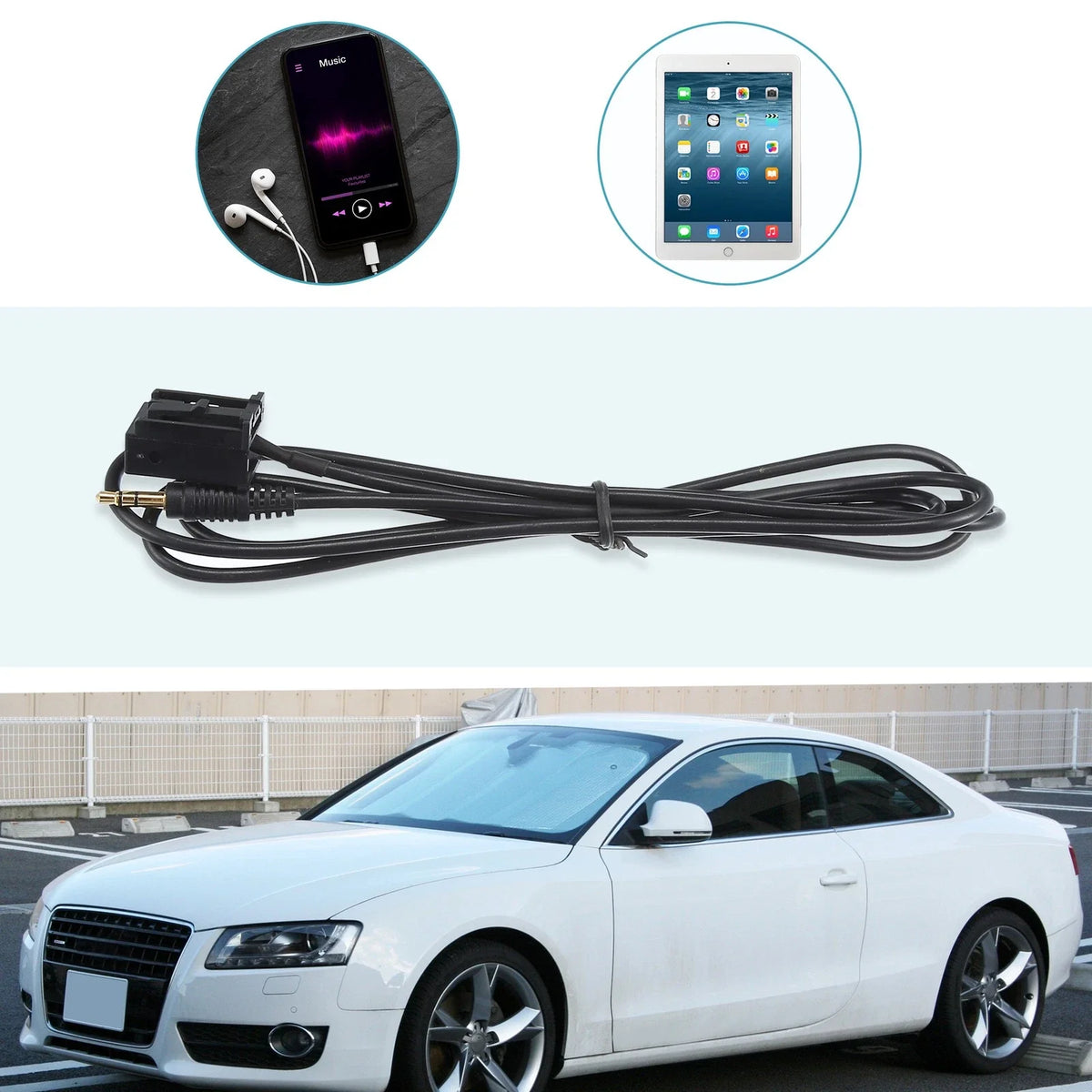 AMI Adapter for Ford Focus Mk2 (2005–) & Ford C-MAX Mk1 (2003–)