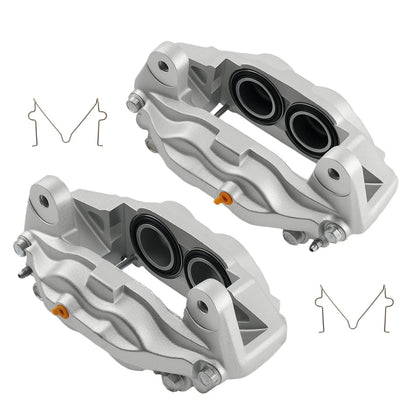 Set of 2 Piston Front Brake Calipers for Toyota Tundra (2007–2016)