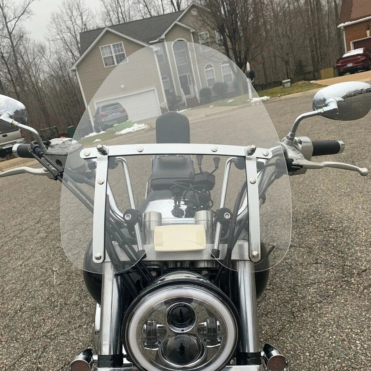 18"x16" Clear Windshield for Suzuki Savage Intruder Volusia Boulevard