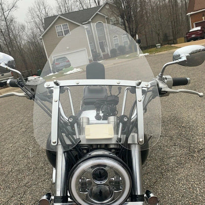 18"x16" Clear Windshield for Suzuki Savage Intruder Volusia Boulevard