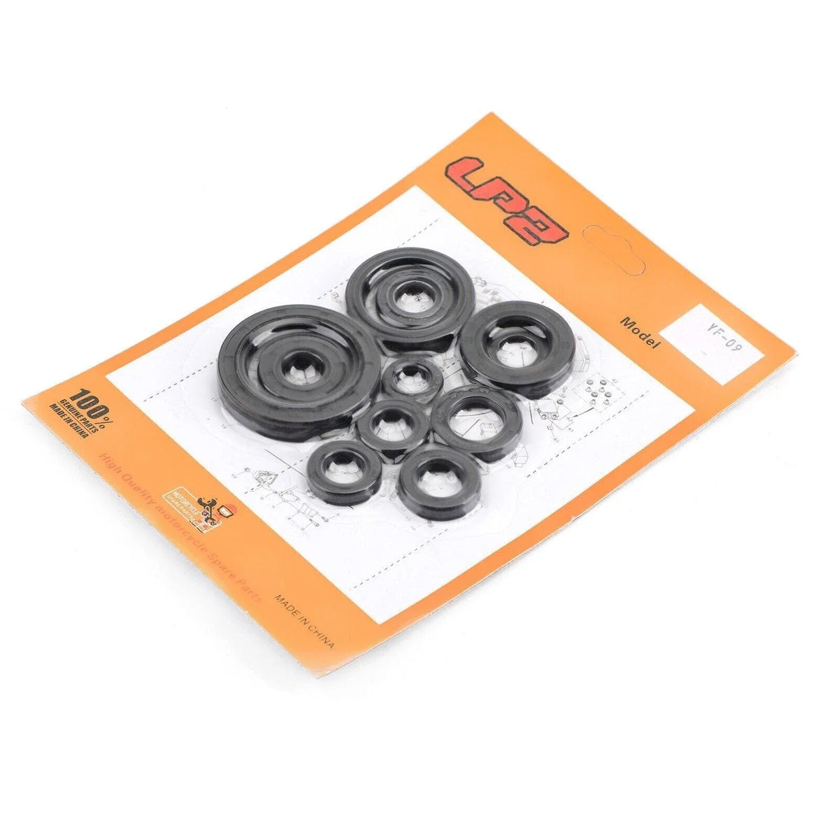 Complete Engine Oil Seal Kit 11pcs for Honda CR125R (2004–2007)