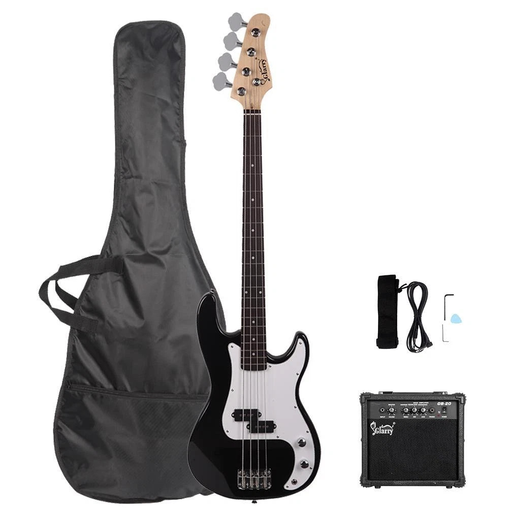 Basswood Electric Guitar for 4-String Bass