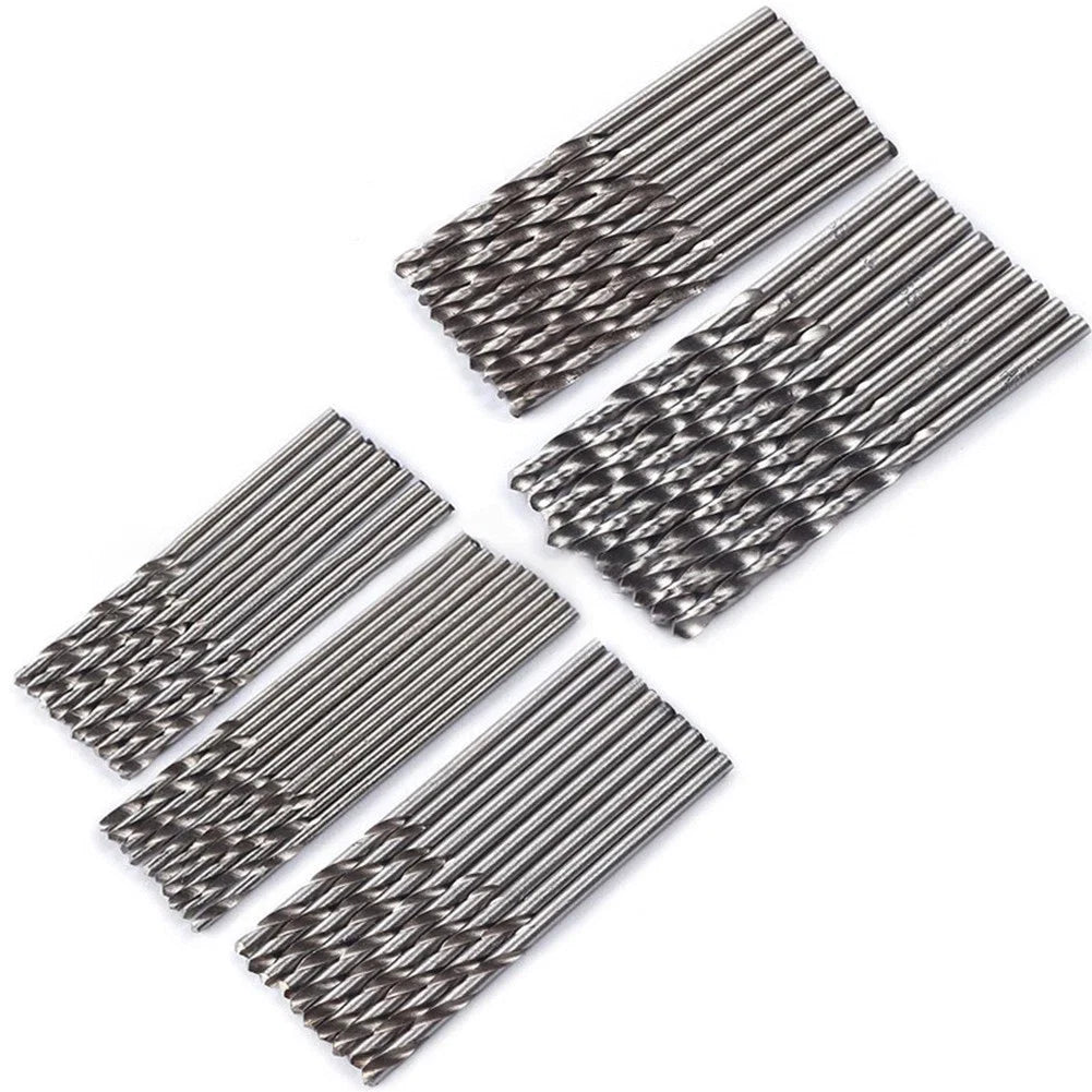 5060pcs Gold Coated HSS Drill Bits for Metal and Wood Drilling