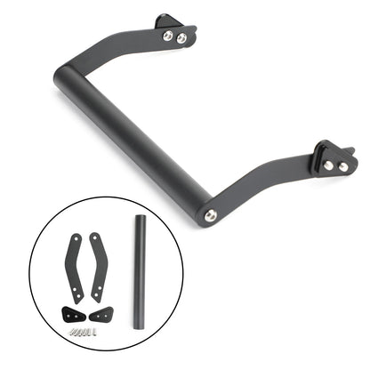 GPS/Smartphone Mount Navigation Bracket for Kawasaki KLE650 Versys650 (2015–2019) M523-A101-Black